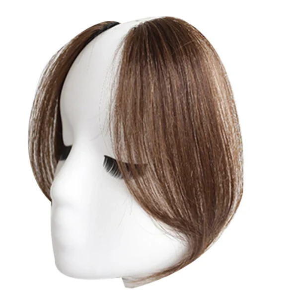 Fake Wig Hair Topper for Women Pinzas Para El Cabello in Hair Pieces with Bangs Outdoor Activities or Daily Use Replacement Wigs - Image 7