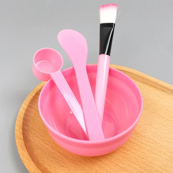 Mask Tool Set Beauty Spa Mask Bowl Conditioner Bowl Stirrer Plastic Measuring Spoon Mask Brush Facial Tools Limpiador Facial - Image 21