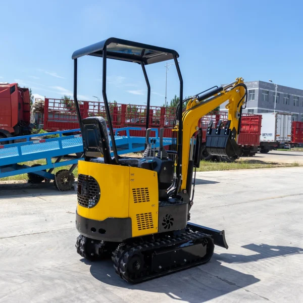 New Diesel Digger CE EPA Engine 1ton 2ton Mini Excavator Farm EPA Tractor Backhoe Excavator Customization - Image 2