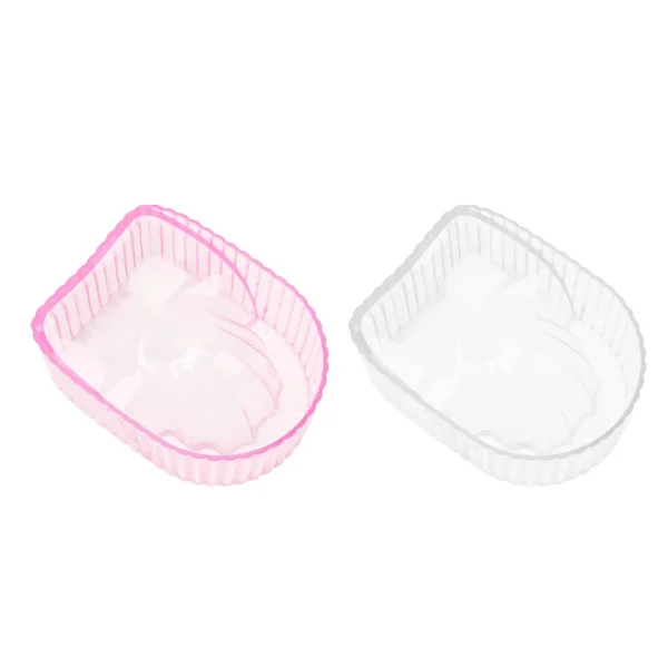 Acrylic Hand Soaking Bowl for Manicure - Dead Skin Softener & Nail Cleaning Tray - for beauty Salon Tool Accessories - Image 14