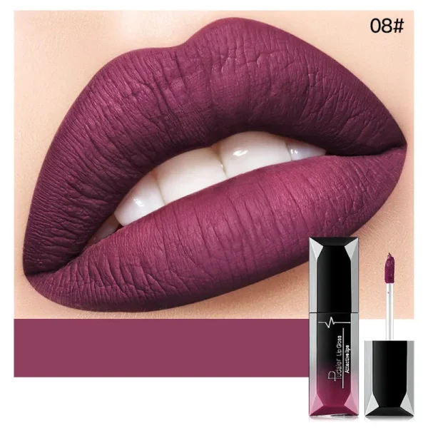 21-Color Lip Gloss Matte Mist Liquid Lipstick Waterproof Long lasting Cosmetics Lip Tint Paste Not-fade Lip Glaze - Image 18