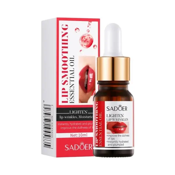 Lip Booster Plumping Serum Oil Hyaluronate Acid Moisturizing Sexy Enhancer Non-Irritating Brighten Fade Lines Plump Products - Image 7