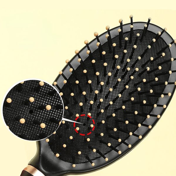 Hair Massage Air Cushion Comb Brush Scalp Hairbrush Detangle Anti Static Salon SPA Hairdressing Styling Tool Oval Round - Image 21