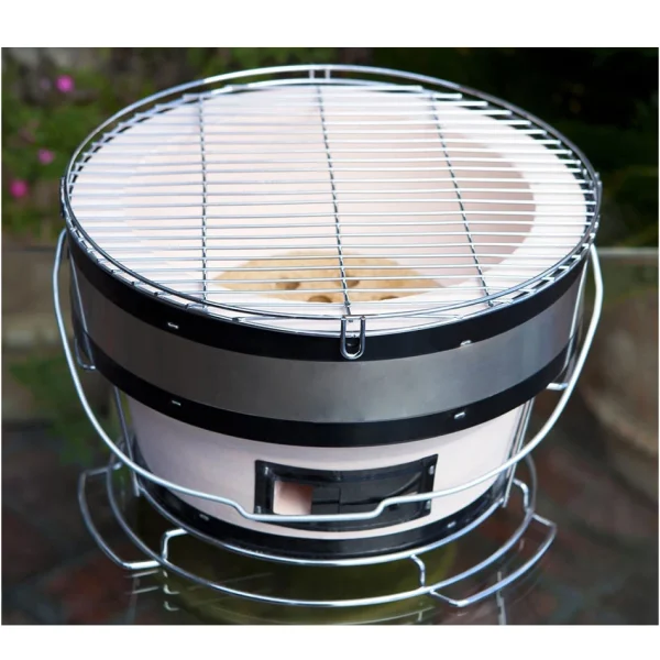 Hot Selling Charcoal Bbq Grills Portable Mini Japanese Oven Tabletop Indoor Outdoor Cooking Ceramic Yakitori Teppanyaki  Grill