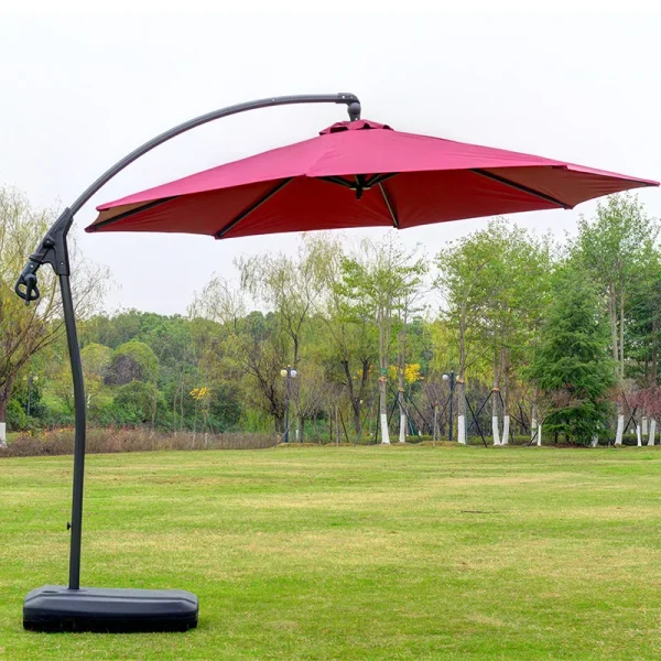 7.5/9/10ft Patio Umbrella Replacement Canopy  6/8 Ribs Outdoor Beach Backyard Market Table Parasol Cover without Stand - Image 25