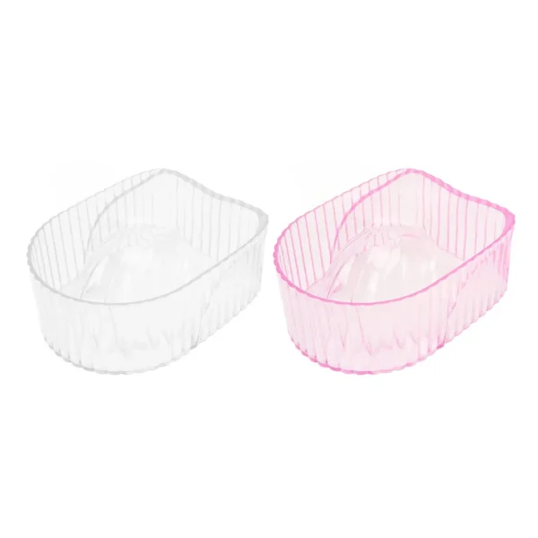 Acrylic Hand Soaking Bowl for Manicure - Dead Skin Softener & Nail Cleaning Tray - for beauty Salon Tool Accessories - Image 10