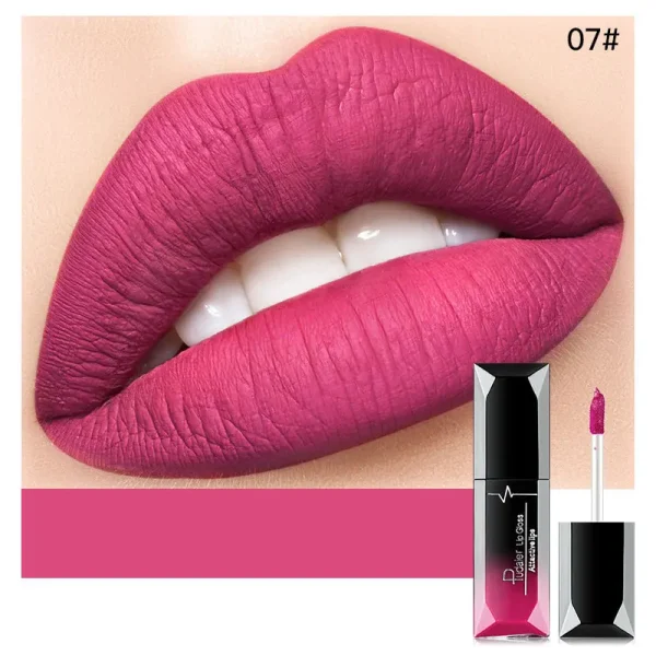 21-Color Lip Gloss Matte Mist Liquid Lipstick Waterproof Long lasting Cosmetics Lip Tint Paste Not-fade Lip Glaze - Image 19