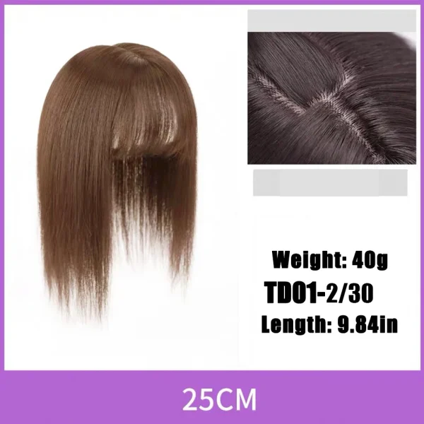 AS  Hair 3D Air Hair Bangs Fringe Clip In Bangs Hair Extensions Wigs Hair Pieces Bangs Toupees Toppers For Hair Loss - Image 52