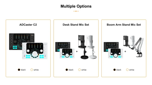 Comica C2 Sound Card Feature-packed Audio Interface for Recording/Podcasting/Streaming for Guitarist/Vocalist/Podcast Microphone - Image 22