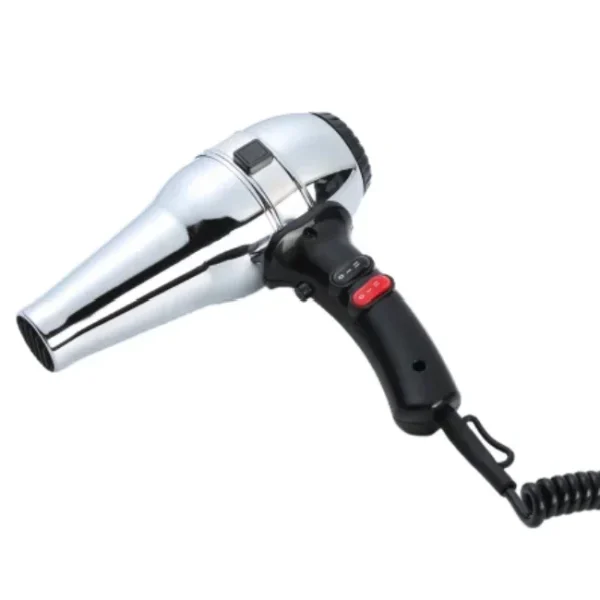 Customized Logo Household Electric Hammer Hair Blow Dryer High Power 1800w Professional Stainless Steel Hair Dryer With Nozzle - Image 3