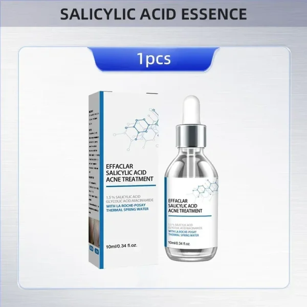 Salicylic Acid  Solution Essence Shrink pores and Acne Spot Removing Shrink Pores Oil-Control Brighten Face Skin Makeup - Image 10