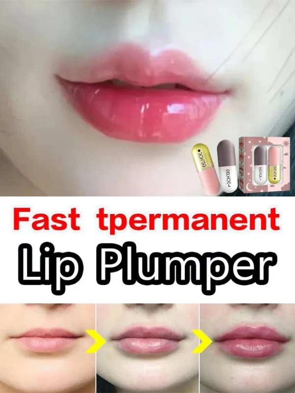 Lasting Lip Plumper Serum Increase Lips Elasticity Instant Volumising Reduce Fine Lines Moisturizing Nourish Care