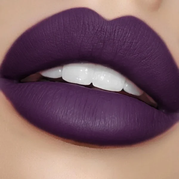 Velvet Lip Glaze Liquid Lipstick Cream Women's Makeup product Nude Matte Purple Pigment Waterproof Long Lasting Lip Tint Paste - Image 4