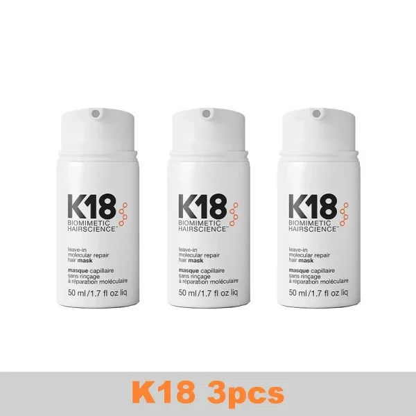 Genuine K18 Repair Hair Mask Free Wash Repair Damaged Structure Reduction Improve Ironing Damaged Frizzy Hair Care - Image 12