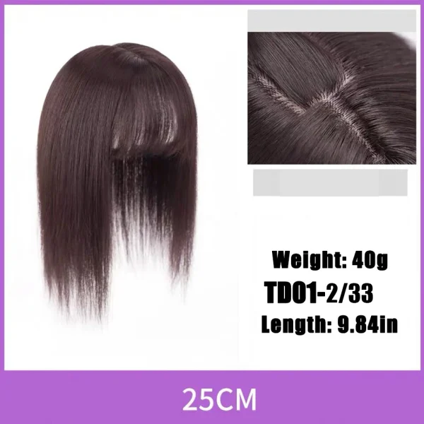 AS  Hair 3D Air Hair Bangs Fringe Clip In Bangs Hair Extensions Wigs Hair Pieces Bangs Toupees Toppers For Hair Loss - Image 39