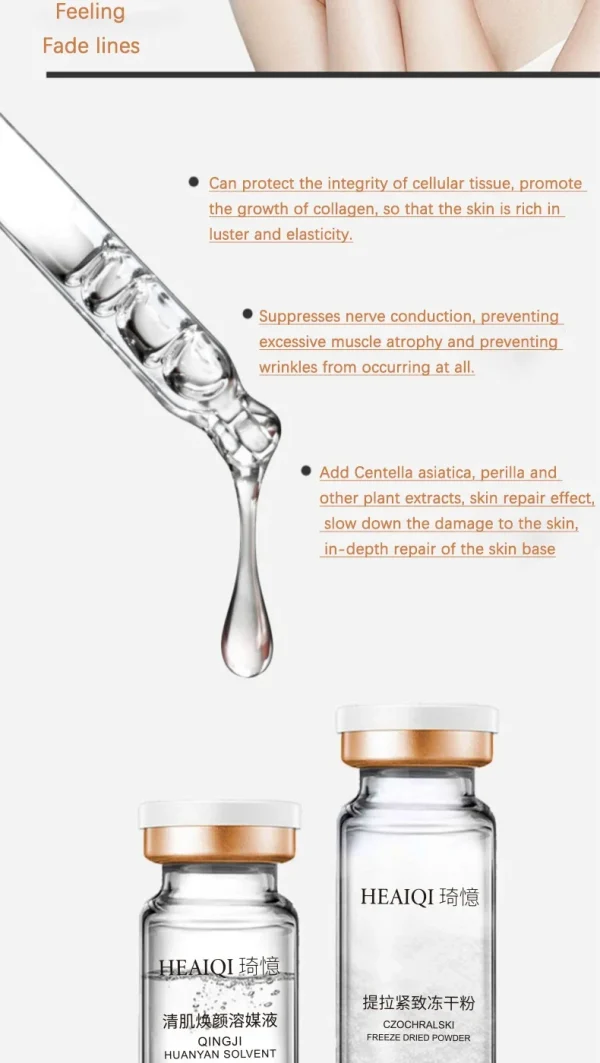 Korean Collagen Hyaluronic Acid Face Mask Repair Firming Lifting Improve Fine Lines Brighten Moisturiz Peptide Essence Skin Care - Image 14