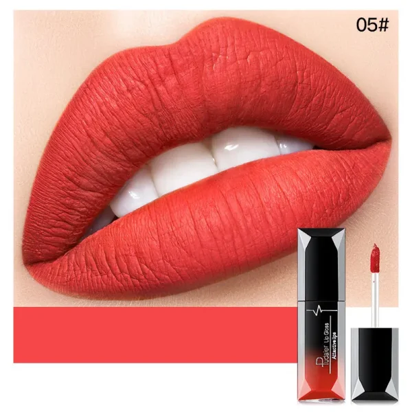 21-Color Lip Gloss Matte Mist Liquid Lipstick Waterproof Long lasting Cosmetics Lip Tint Paste Not-fade Lip Glaze - Image 15