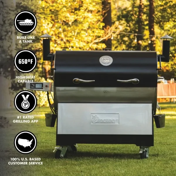 BBQ Grills,RT-2500 BFG Pellet Smoker Grill, Wi-Fi-Enabled Outdoor Grills & Smokers, Electric Grill with 2500 Sq in Cook Space - Image 7