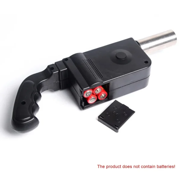 Handheld Battery-Powered Bbq Hair Dryer Multifunctional Camping Picnic Cooking Blower Portable Outdoor Carbon Fire Burner - Image 5