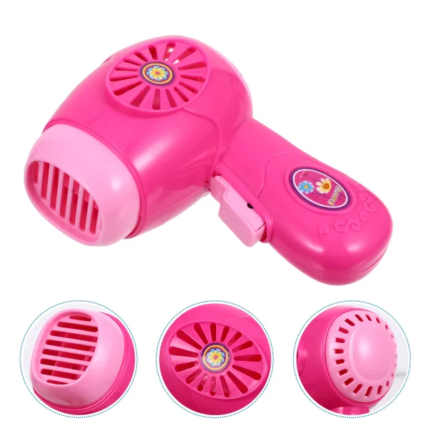 Simulation Toys Miniature Electric Hair Dryer Home Appliance Pretend Play House Prop Model Kid Childrens - Image 3