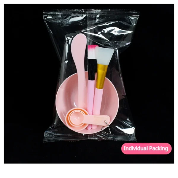 Facial Brush Mask Bowl Spoon Set Mask Brush Bar DIY Beauty Tools Mixing Tools Skin Care Makeup Supplies Woman Facial Tools - Image 11