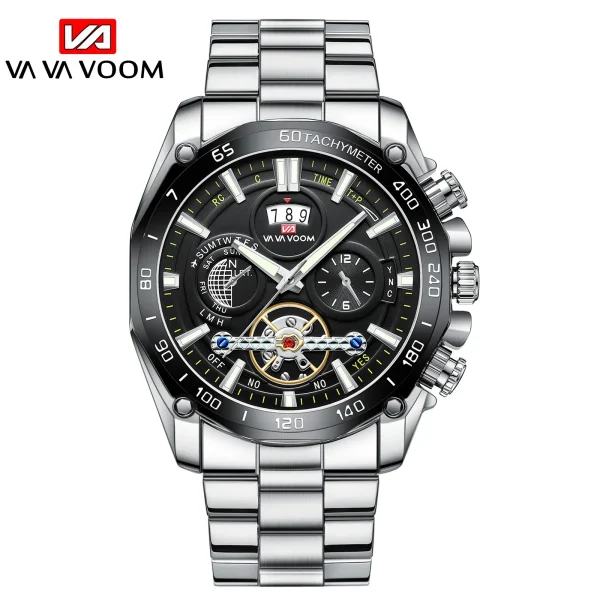 New Arrival Design Men Wrist Watches Gold Silver sports Watches For Male Clock relogio masculino - Image 9