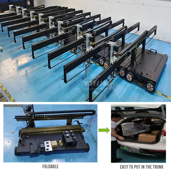 3D Ground Printer 4K High Definition Vertical Wall Printer UV Floor Printer Parking Lot Parking Space Printing Factory price