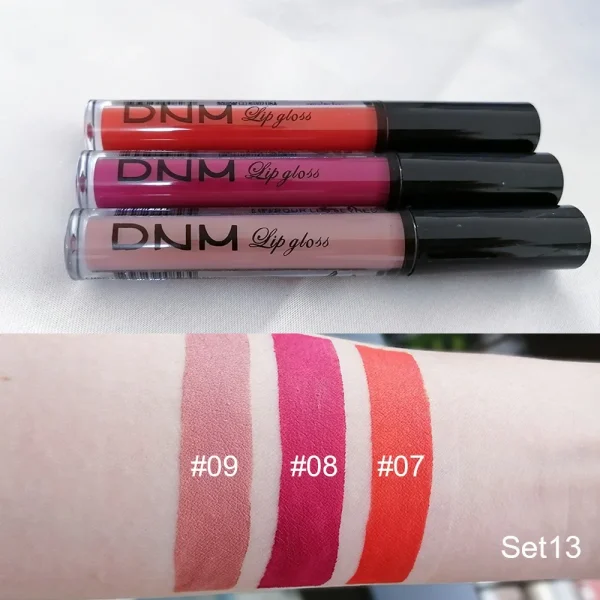 3 Colors/set Matte Velvet Lip Gloss Non-Stick Cup Waterproof Long-lasting Liquid Lipstick Cosmetic Keep 24 Hours Fashion Makeup - Image 23