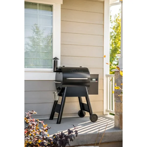 Grills Pro 575 Electric Wood Pellet Grill and Smoker with WiFi and App Connectivity, Black - Image 2