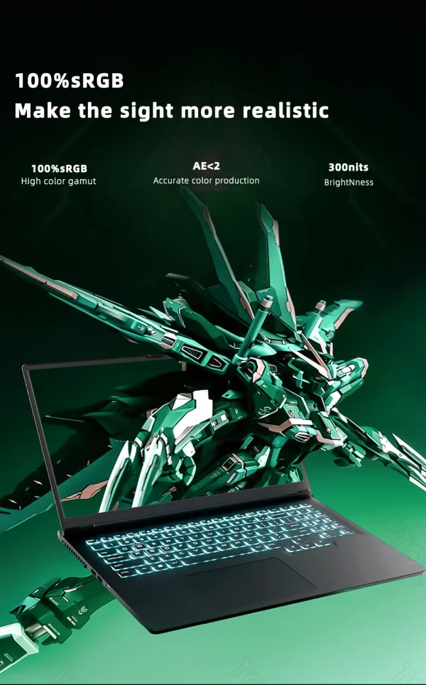 Topton New L8 Gaming Laptops i9 12900H i7 13620H NVIDIA RTX 4060 8G 16 inch 165Hz IPS Windows 11 NVMe Notebook Gamebook WiFi6 - Image 20