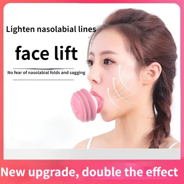 Removal of nasolabial folds to eliminate artifact facial tightening V face lifting face sagging face-lifting instrument facial