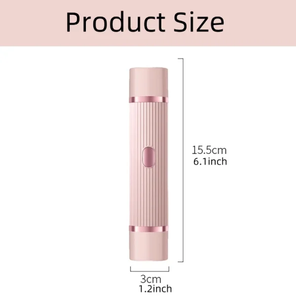 Electric Shaver for Women Cordless Electric Cutter for Women Shaver Hair Remover for Legs Face USB Rechargeable Trimmer - Image 6