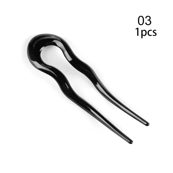 Fashion U Shape Hair Clip Styling Tools Magic Bending Hairwear Convenient Simple Hair Stick Women Hairpin Hair Accessories - Image 10