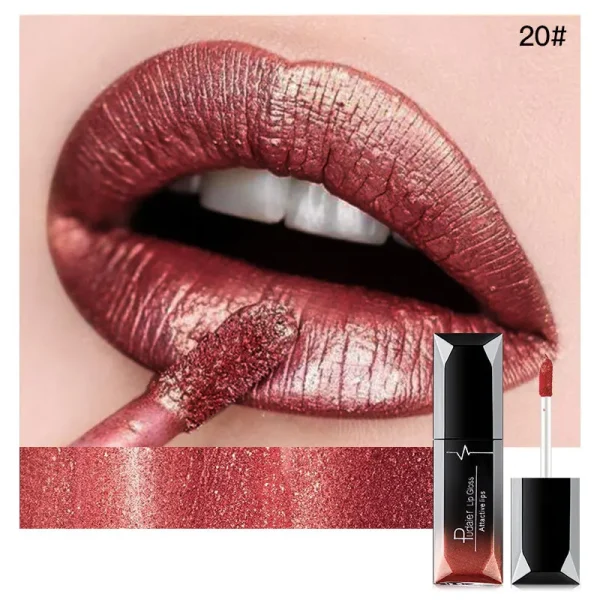 21-Color Lip Gloss Matte Mist Liquid Lipstick Waterproof Long lasting Cosmetics Lip Tint Paste Not-fade Lip Glaze - Image 27