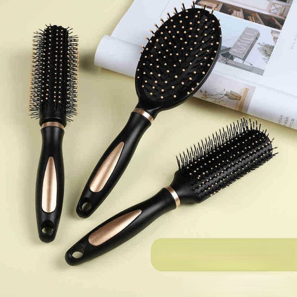 Hair Massage Air Cushion Comb Brush Scalp Hairbrush Detangle Anti Static Salon SPA Hairdressing Styling Tool Oval Round - Image 19