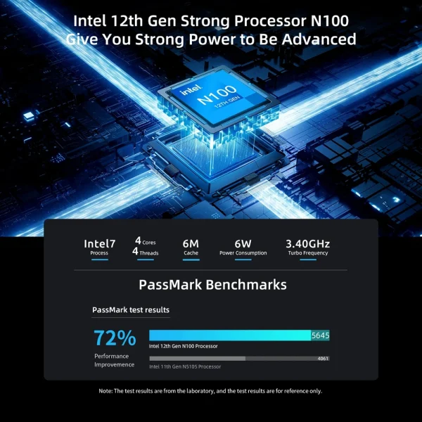 BMAX Y13PRO 360° Laptop 13.3 inch Notebook Windows 11 16GB RAM LPDDR5 512GB SSD 1920*1080 IPS Intel N100 laptops Computer - Image 4