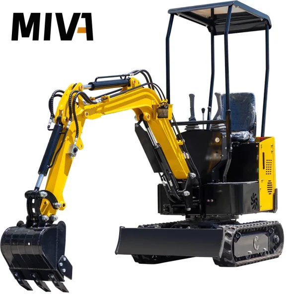 New Diesel Digger CE EPA Engine 1ton 2ton Mini Excavator Farm EPA Tractor Backhoe Excavator Customization - Image 4