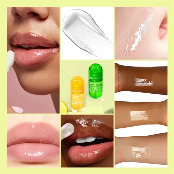 Vitamin E Lip Plumper Serum Lip Maximizer Volumizer Sexy Bigger Lips Plumping Lipstick Reduce Fine Line Moisturizing Serum Oil - Image 15