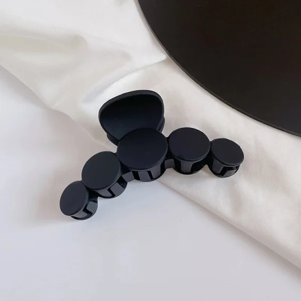 Fashion Black Large Hair Claw Acrylic Hairpin Geometry Barrette Crab Hair Clips Headwear Womens Girl Hair Accessories Styling - Image 10