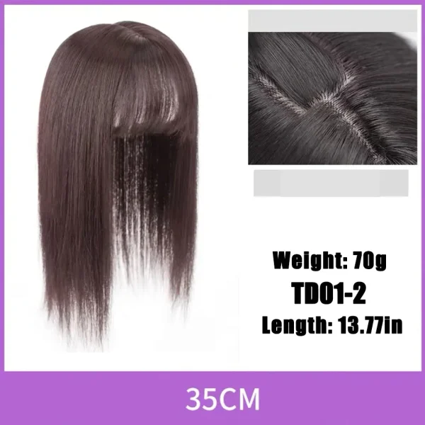 AS  Hair 3D Air Hair Bangs Fringe Clip In Bangs Hair Extensions Wigs Hair Pieces Bangs Toupees Toppers For Hair Loss - Image 37