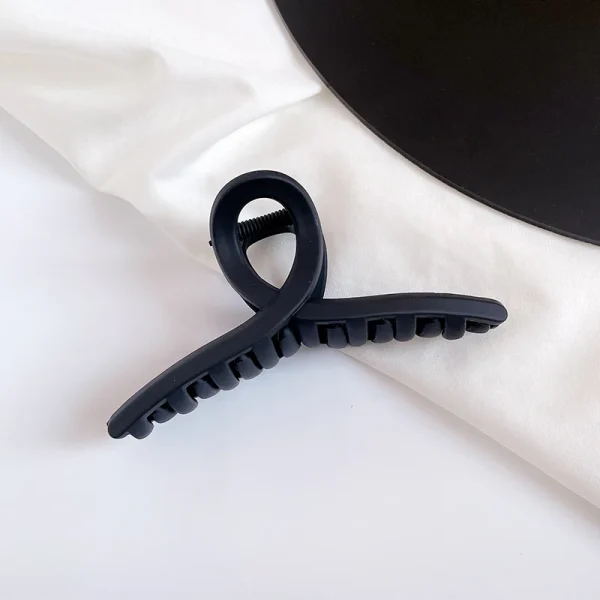 Fashion Black Large Hair Claw Acrylic Hairpin Geometry Barrette Crab Hair Clips Headwear Womens Girl Hair Accessories Styling - Image 17