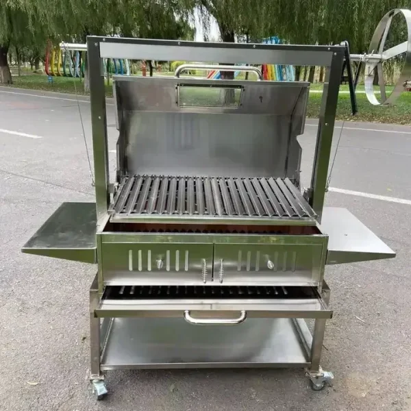 BBQ Charcoal Grill Santa Maria Argentinian Grill Outdoor Grills Kitchen - Image 2