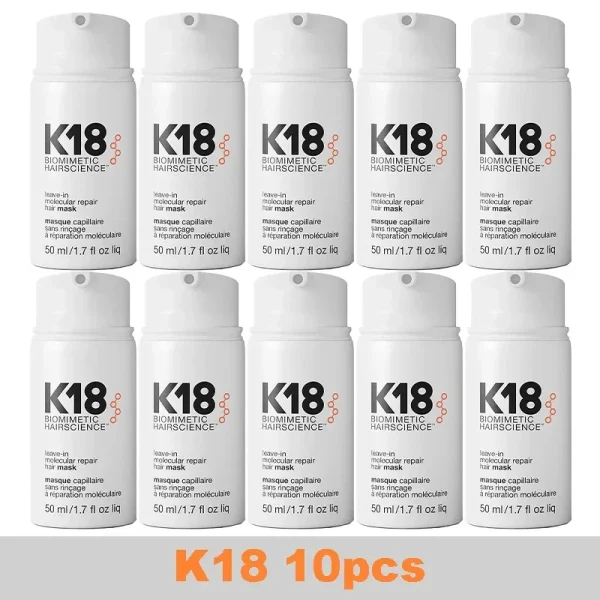 Genuine K18 Repair Hair Mask Free Wash Repair Damaged Structure Reduction Improve Ironing Damaged Frizzy Hair Care - Image 10