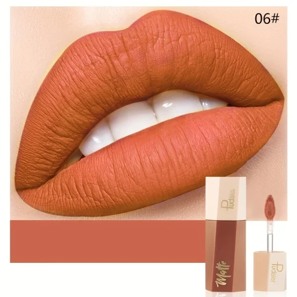 Christmas Lip Makeup 14 Color Super Matte Velvet Long Lasting Lip Gloss Liquid Lipstick Lip Cream Gift for Girls - Image 13