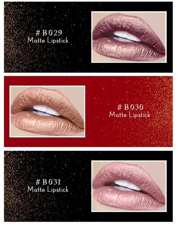 BUILTTY Korean Glitter Pearl Dropshiping Lipstick Matte Nude Color Long Lasting Waterproof Wholesale Price Red Pink Purple - Image 24