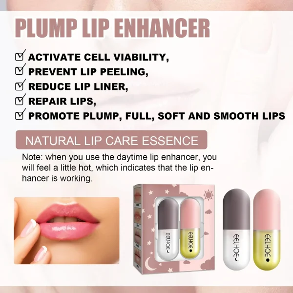 Lasting Lip Plumper Serum Increase Lips Elasticity Instant Volumising Reduce Fine Lines Moisturizing Nourish Care - Image 22