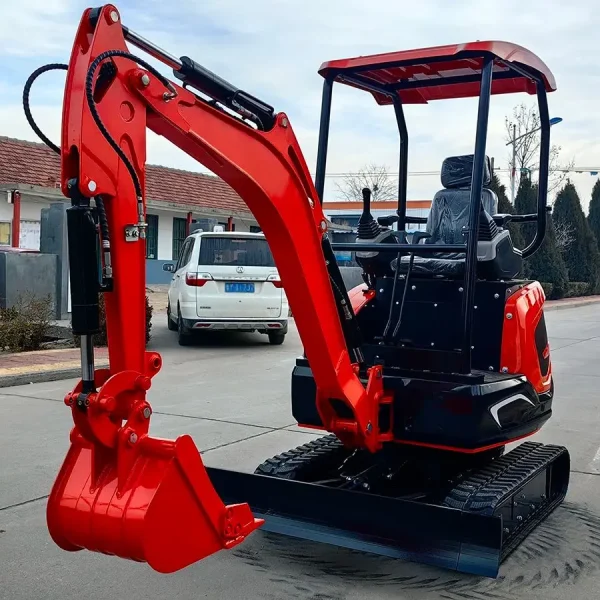 Free Shipping!!! 1.8 Ton Mini Excavator 2ton 1ton EPA Excavator Cabin 2t Chinese Mini Digger Customizable For Sale