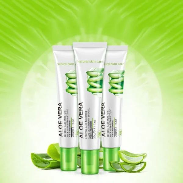 BIOAQUA Aloe Vera Facial Care Sets Moisturizing Face Cream Aloe Vera Firming Eye Cream Eyes Gel Skin Care Products - Image 5