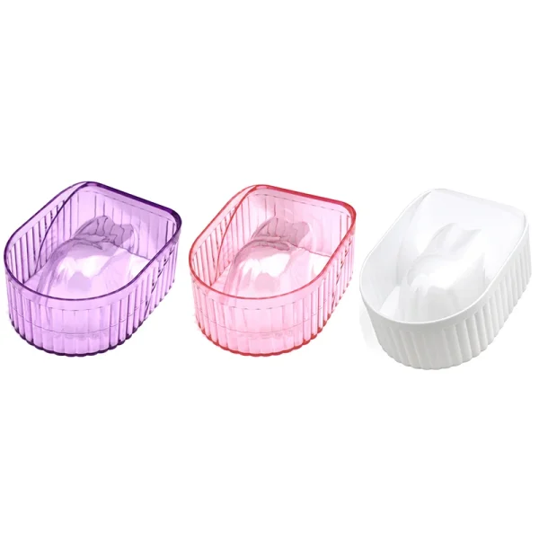 Nail Soaking Bowl Acrylic Soak Off Gel Polish Dip Powder Remover Manicure Bowl For Home Bowl For Nail Art Hands Gel Soak Off - Image 5