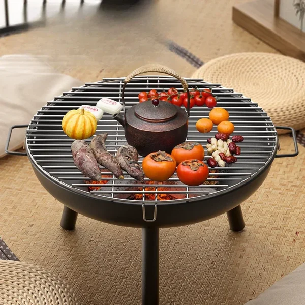 Outdoor Heating Carbon Stove Barbecue Charcoal Stove Barbecue Pot Barbecue Grill Table Stove Cooking Tea Home Indoor Set - Image 2